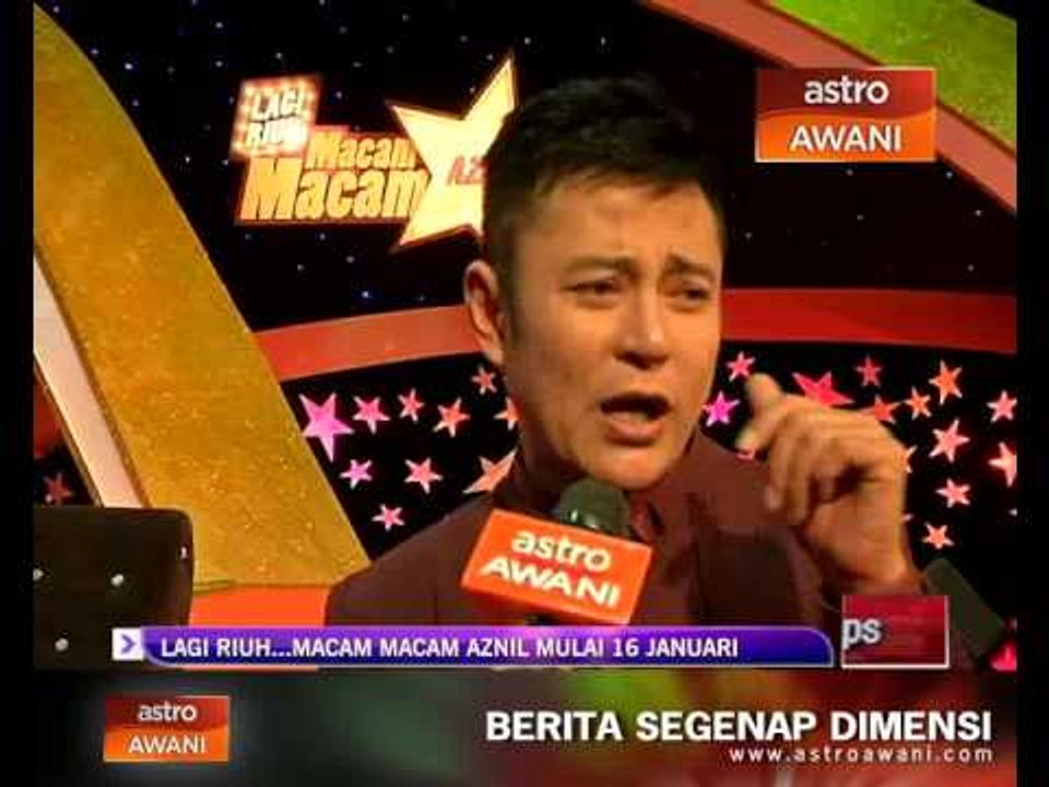 Lagi Riuh...Macam Macam Aznil mulai 16 Januari