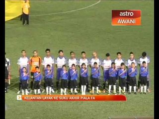Kelantan layak ke suku akhir Piala FA