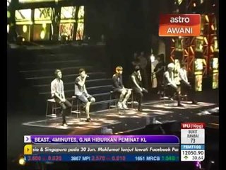 Kumpulan K-Pop hiburkan peminat KL
