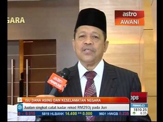 Isu dana asing dan keselamatan negara