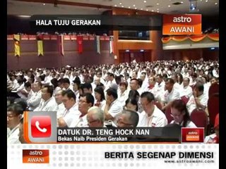 Hala tuju GERAKAN: Reaksi bekas Naib Presiden GERAKAN