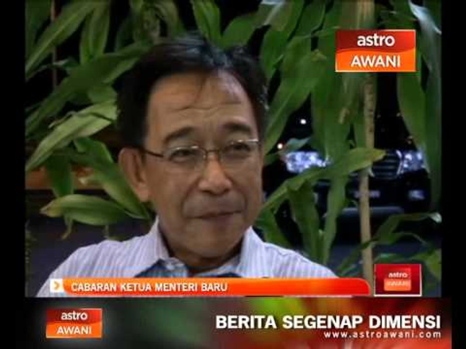 Cabaran Ketua Menteri baru