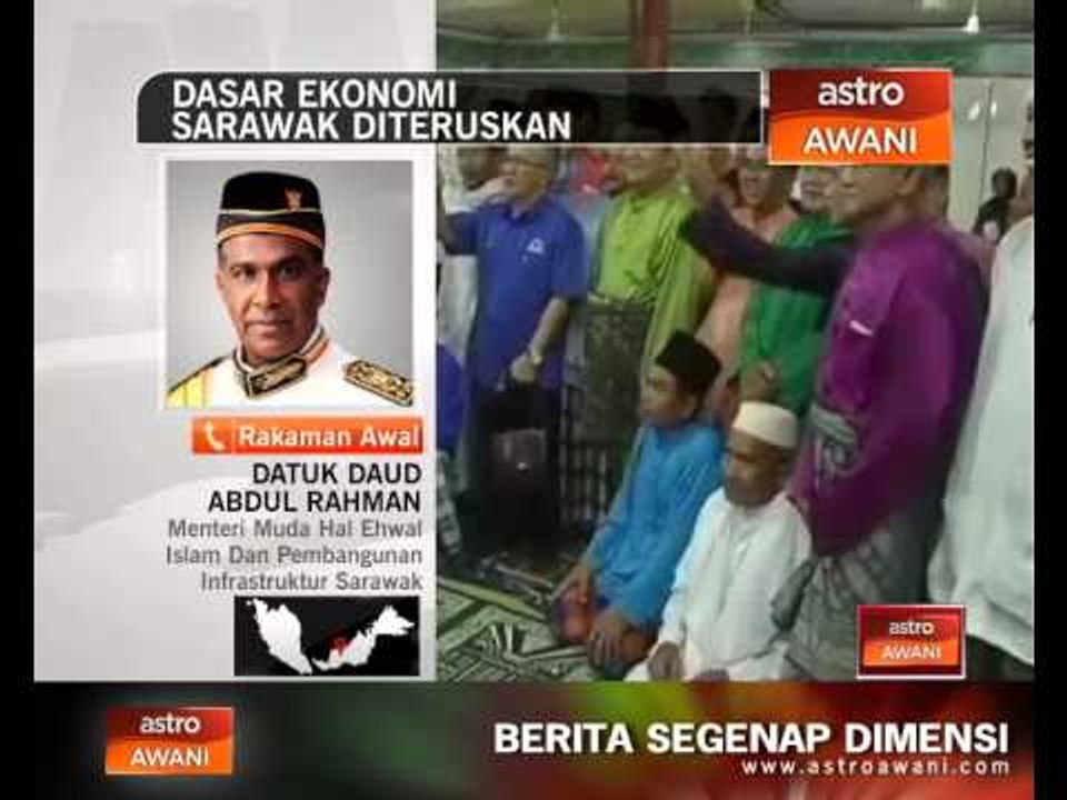 Cabaran meneruskan pembangunan Negeri Sarawak