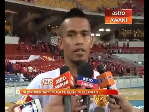 Bersyukur trofi Piala FA kekal di Kelantan