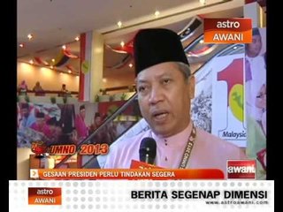 Gesaan untuk segera bertindak