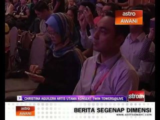 Christina Aguilera artis utama konsert Twin Towers@Live