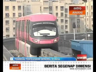 Pembekal penyelesaian monorel di India