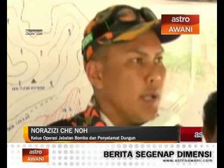 380 hektar hutan paya bakau terbakar