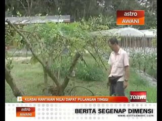 Petani disaran kuasai rantaian pasaran