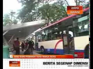 SPAD buru pemandu teksi warga asing