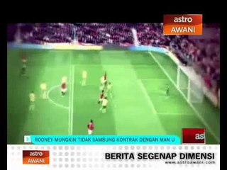 Rooney mungkin tidak sambung kontrak dengan Man U