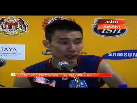 Faktor usia tidak gugat prestasi Chong Wei