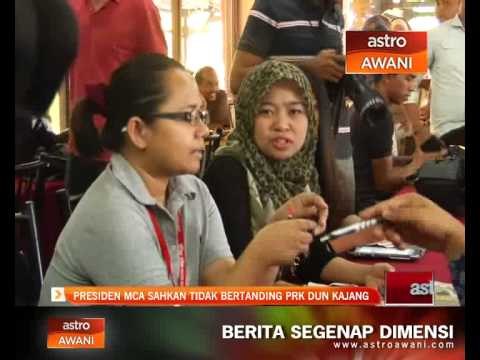 Presiden MCA sahkan tidak bertanding PRK DUN Kajang