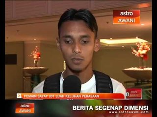 Pemain sayap JDT luah keluhan perasaan