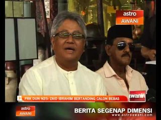 Download Video: PRK DUN N25: Zaid Ibrahim bertanding calon Bebas