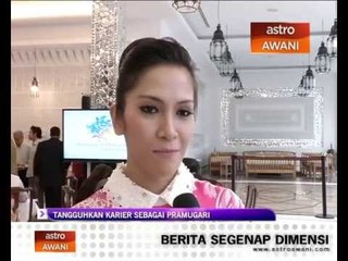 Sherry tangguh karier sebagai pramugari
