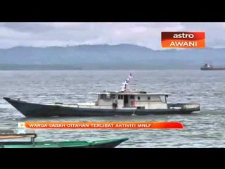 Download Video: Warga Sabah ditahan terlibat aktiviti MNLF