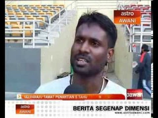 Selvaraju tamat penantian 5 tahun wakili negara