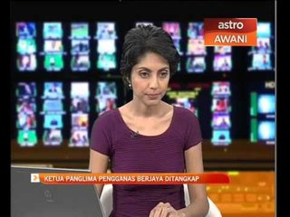 Ketua panglima pengganas berjaya ditangkap