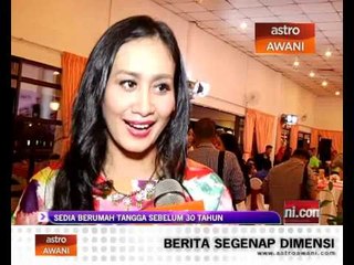Marsha Milan Londoh sedia berumah tangga sebelum 30 tahun