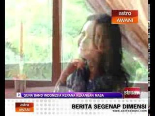 Rossa guna band Indonesia kerana kekangan masa