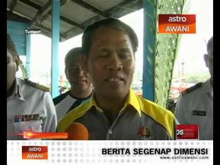 APMM: Keselematan perairan negara terkawal di musim tengkujuh