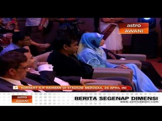 Konsert AR Rahman di Stadium Merdeka, 26 April