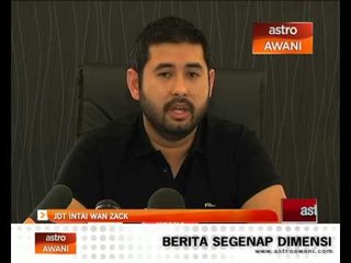 Johor DT intai Wan Zack Haikal