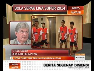 Steve Darby siap guna barisan kedua