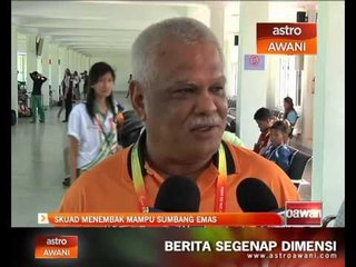 Skuad menembak mampu sumbang emas