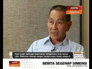 MAS tidak sembunyi maklumat pesawat MH370