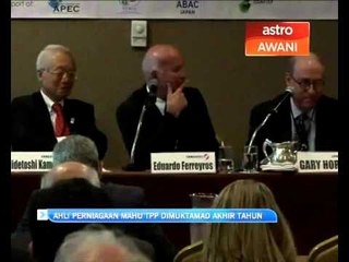 Ahli perniagaan mahu TPP dimuktamad akhir tahun
