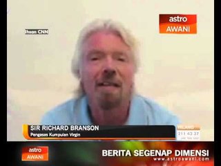 Sir Richard Branson harap misteri terungkai