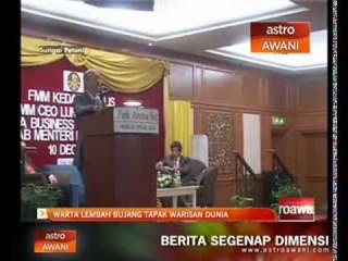 Warta Lembah Bujang tapak warisan dunia