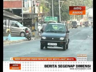 India gantung usaha mencari dan menyelamat MH370