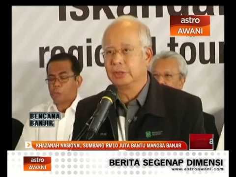 Khazanah Nasional sumbang RM10 juta bantu mangsa banjir