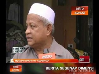 Musibah banjir uji kesabaran