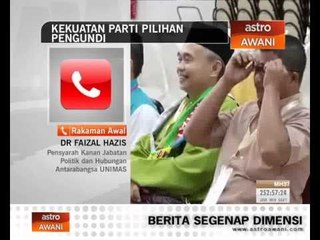 PRK Balingian: Kekuatan parti jadi pilihan pengundi