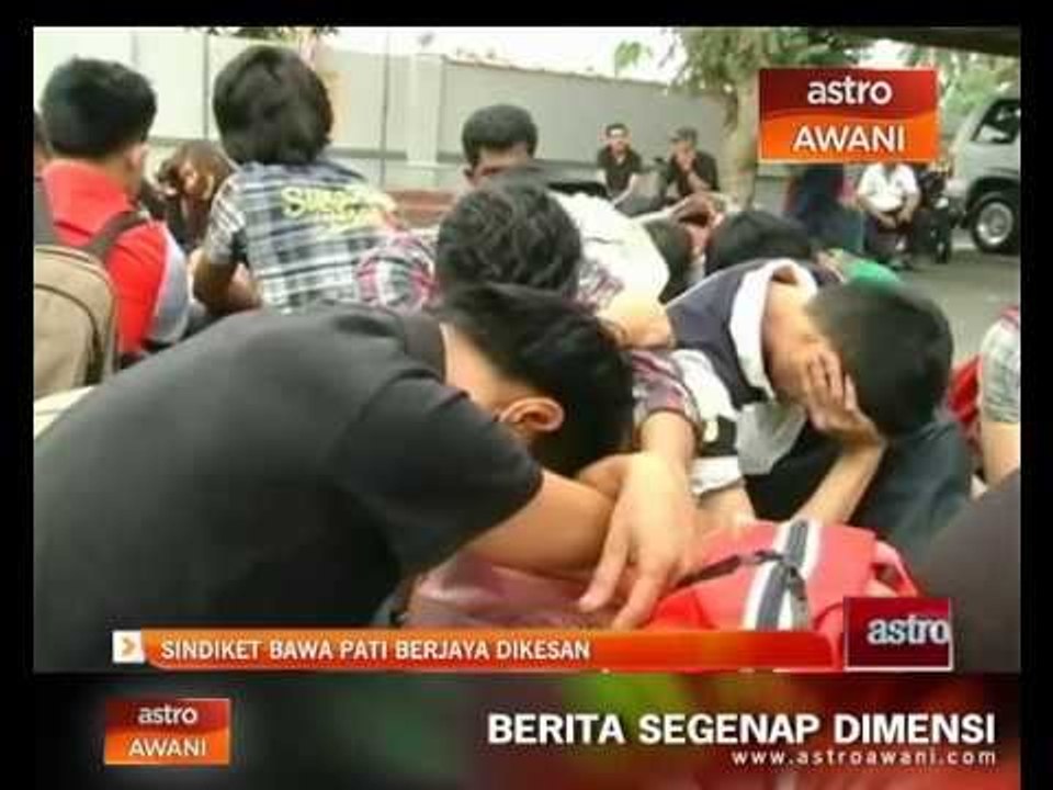 Sindiket bawa PATI berjaya dikesan