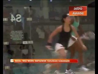 Download Video: Nicol, Wee Wern, Nafiizwan teruskan kemaraan