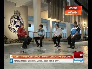 KDN akan dedah ahli politik dikait dengan kongsi gelap