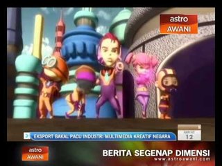 Eksport bakal pacu industri multimedia kreatif negara