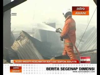 50,000 anggota keselamatan bertugas sempena aidilfitri