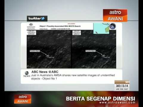 Imej satelit yang diperolehi dari kerajaan Australia
