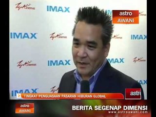 Tingkat penguasaan pasaran hiburan global
