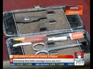 2 anggota geng samun ditembak