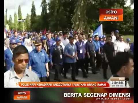 Polis nafi kehadiran anggotanya takutkan orang ramai