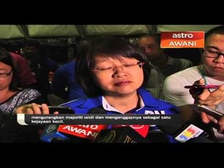 PRK Kajang: Chew Mei Fun tetap puas hati