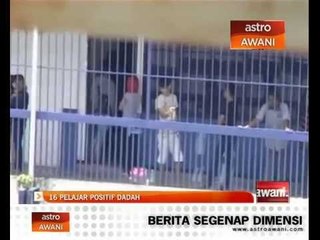 16 pelajar positif dadah