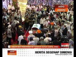 Karpal Singh terus dikenang